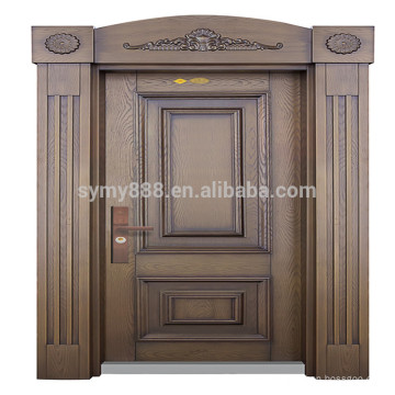 puerta principal india diseños puerta de acero con cerradura de huellas dactilares